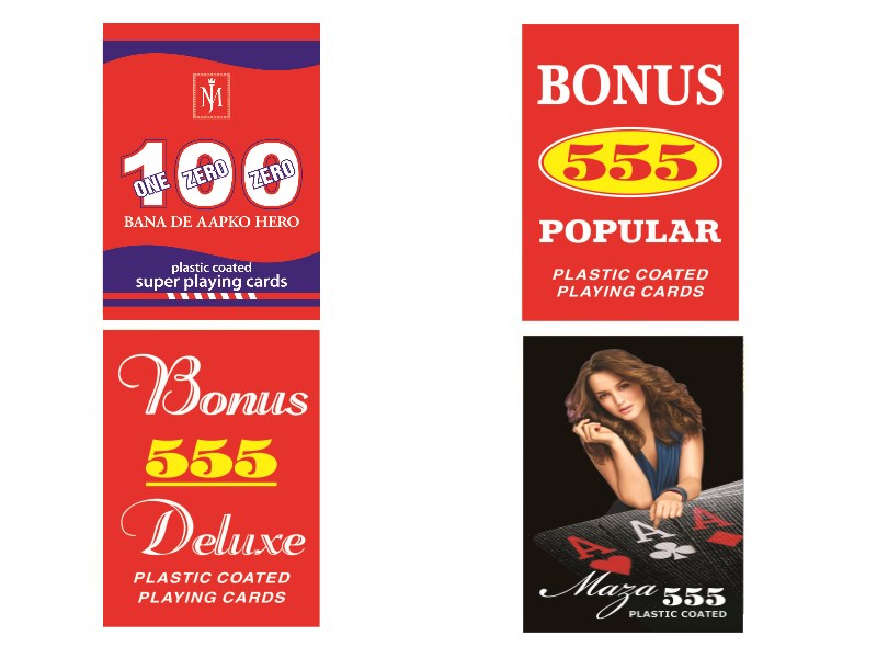 Plastic Coated Playing Cards